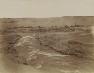 Rápidos en las cataratas del Nilo, Egipto