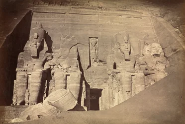 Templo de Ramsés II, Abu Simbel, c. 1860s