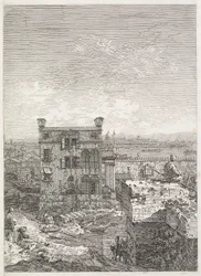 Vistas: Una Casa Rodeada por Seis Columnas