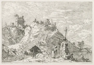 Un peregrino en oración, 1735-1746
