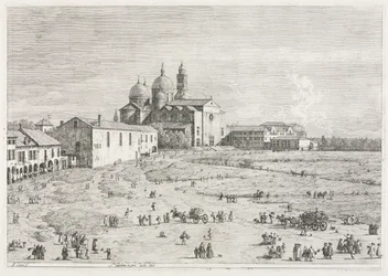 Vistas: Iglesia de Santa Justina en Prà della Valle, Padua