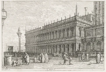 Vistas: La biblioteca, Venecia, 1735-1746