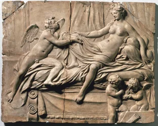 Danae de Correggio por Antonio Canova