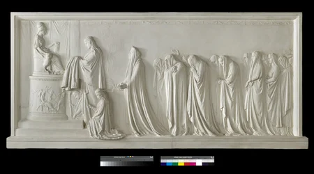 Hécuba ofreciendo el peplo a Palas Atenea