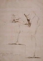 Desnudo Masculino Llorando