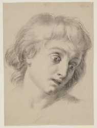 Cabeza de un niño