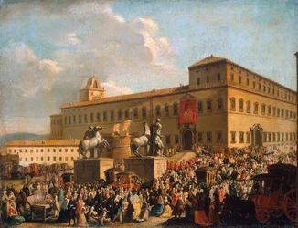 Festival ante el Palacio Quirinal