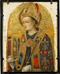 San Luis de Toulouse, obispo de Toulouse, sobrino nieto del rey Luis IX, el Santo ...