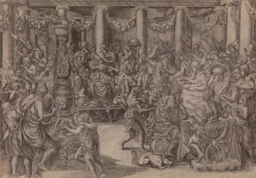Banquete de Escipión, 1543
