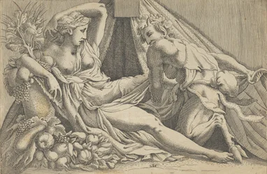 Júpiter y Antíope, 1540-45