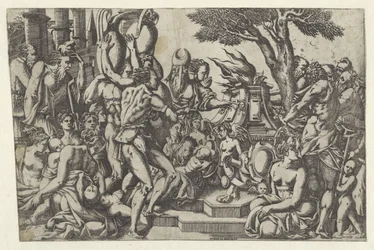 Escena de sacrificio