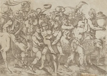 Silenus Llevado, 1543