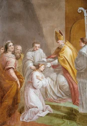 Ordenación de santa Liberata