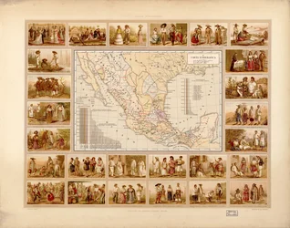 Atlas pictórico e histórico de los Estados Unidos Mexicanos. LOC 2008621671-5