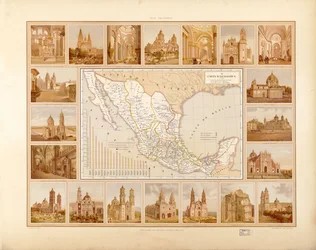 Atlas pictórico e histórico de los Estados Unidos Mexicanos. LOC 2008621671-6