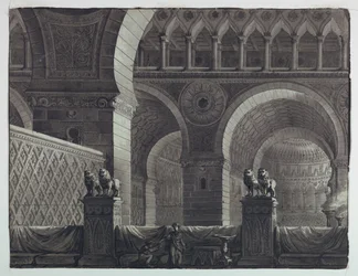 Diseño Escénico, Interior de Edificio Oriental