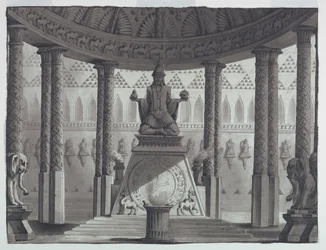 Diseño Escénico, Templo Oriental