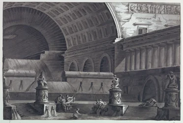 Diseño de escenario, Termas Romanas