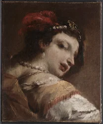Cabeza de una mujer