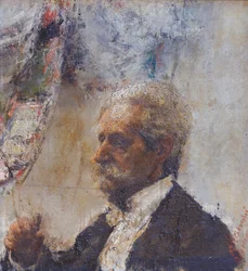 Retrato del padre del artista