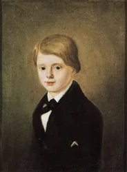 Retrato del joven Emilio CASTELAR (1832-1899)