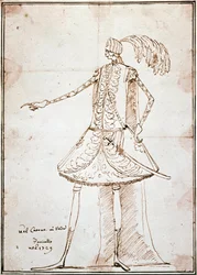 El castrato Farinelli en el melodrama Catón de Útica