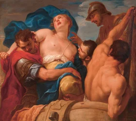 El rapto de Helena, hacia 1695.