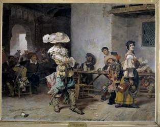 Braggarts en una posada