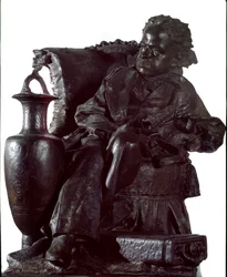 Monumento al Príncipe Oddone Eugenio María di Savoia (1846-1866). Escultura de bronce por Antonio Orazio Quinzio (1856-1928) 1891