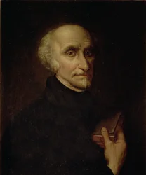 131-0795081/1 Retrato de Pedro Calderón de la Barca (1600-81) Poeta y dramaturgo español (óleo sobre lienzo)