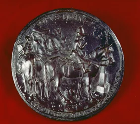Medalla que representa a Juan Paleólogo VIII (m.1448)