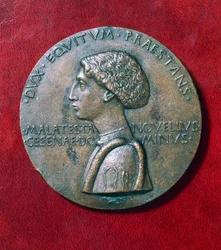 Medalla de Domenico Novello Malatesta (1418-1465)
