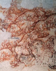 Sinopia (subpintura), (detalle)