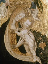 Virgen con codorniz