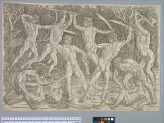 Batalla de los desnudos, c.1475