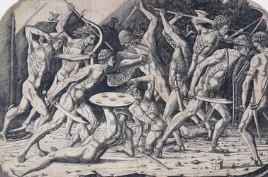 Hércules y los Gigantes, c.1475-80