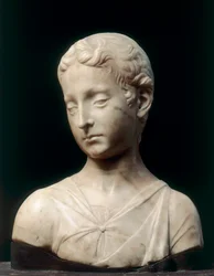 Busto de un niño (mármol)