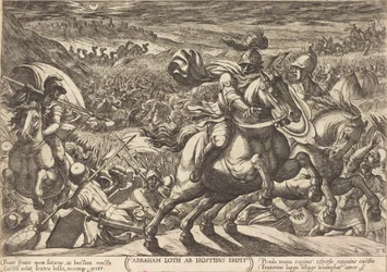 Abraham hace huir a los enemigos que retienen a su sobrino