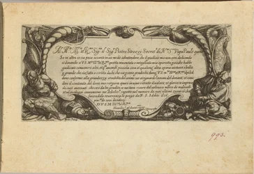 Frontispicio: Dedicación a Pietro Strozzi