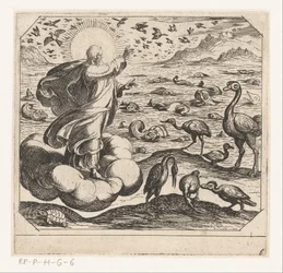 Dios crea las aves y los peces Creación (título de la serie)