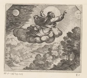Dios crea el sol, la luna y las estrellas Creación (título de la serie)