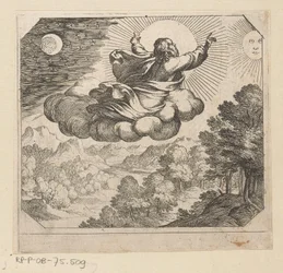 Dios crea el sol, la luna y las estrellas La criatura