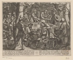 Julius Civilis les dice a los ancianos holandeses que los romanos los tratan como esclavos Las guerras de Batavia contra los romanos (título de la serie) Batavorum cum Romanis Bellum (título de la serie)