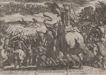 Placa 16: David matando a Goliat, de 