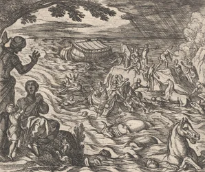 Placa 7: El diluvio, del 