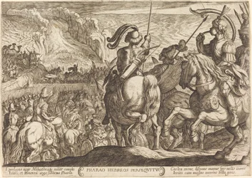 Los egipcios persiguen a los israelitas