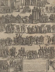 Triunfo de un Emperador Romano (lado izquierdo)