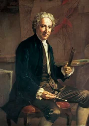 Retrato de Antoni VILADOMAT i MANALT (1678-1755), pintor español