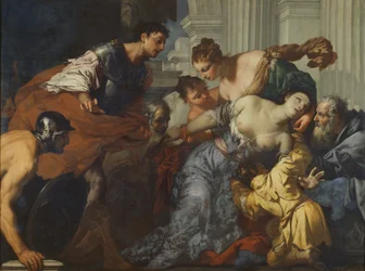 La muerte de Lucrecia