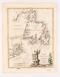 Las islas de Terre Nuova y Cabo Bretón de nueva proyección 1778. LOC 73694665